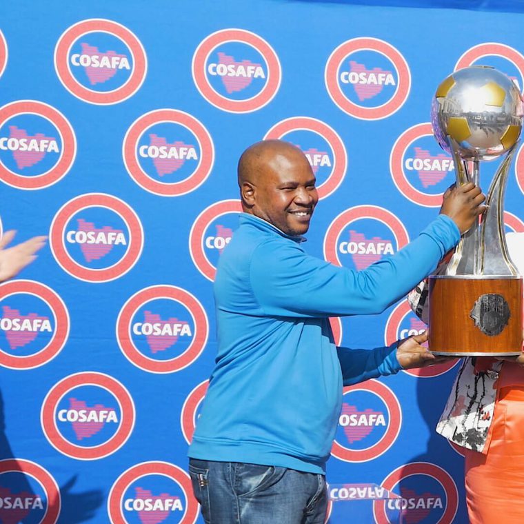 Cosafa Cup trophy tour in Durban menu